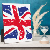 Plaque Photo Drapeau du Royaume-Uni (Côté)