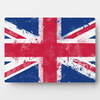 Plaque Photo Drapeau du Royaume-Uni ou de l'Union Jack