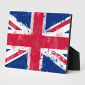 Plaque Photo Drapeau du Royaume-Uni ou de l'Union Jack (Côté)
