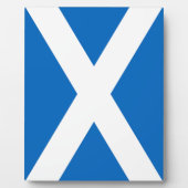 Plaque Photo Drapeau écossais (Devant)