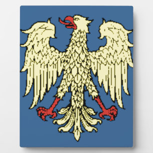 Plaque Photo Drapeau Friuli-Venezia Giulia (Italie)
