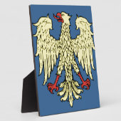 Plaque Photo Drapeau Friuli-Venezia Giulia (Italie) (Côté)