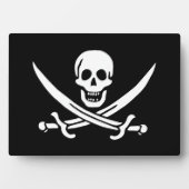 Plaque Photo Drapeau pirate (Devant)