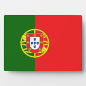Plaque Photo Drapeau portugais (Devant)