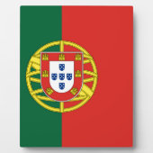 Plaque Photo Drapeau portugais (Devant)