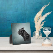 Plaque Photo Drawing dog Cane Corso (Insitu)