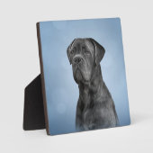 Plaque Photo Drawing dog Cane Corso (Recto)