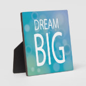 Plaque Photo Dream Big (Recto)