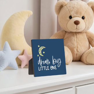Plaque Photo Dream Big Little One Tabletop