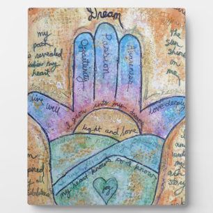 Plaque Photo Dream Hamsa