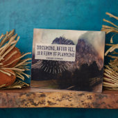 Plaque Photo Dreaming - Forme de planification (Côté)