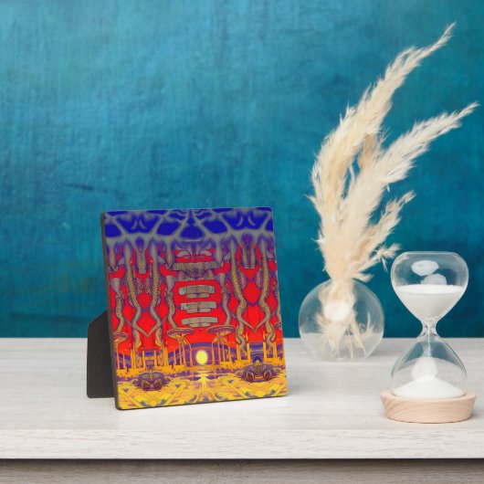 Plaque Photo Dreamland psychédélique (Insitu)