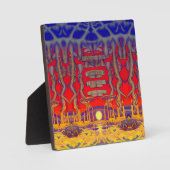 Plaque Photo Dreamland psychédélique (Recto)