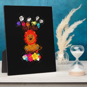 Plaque Photo Drôle bébé Lion King : Hakuna Matata Art Design