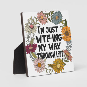 Plaque Photo Drôle Citation Vie Dit Maman Papa Parenthood