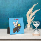 Plaque Photo Drôle dessin animé d'insecte de la mouche à cheval (Insitu)
