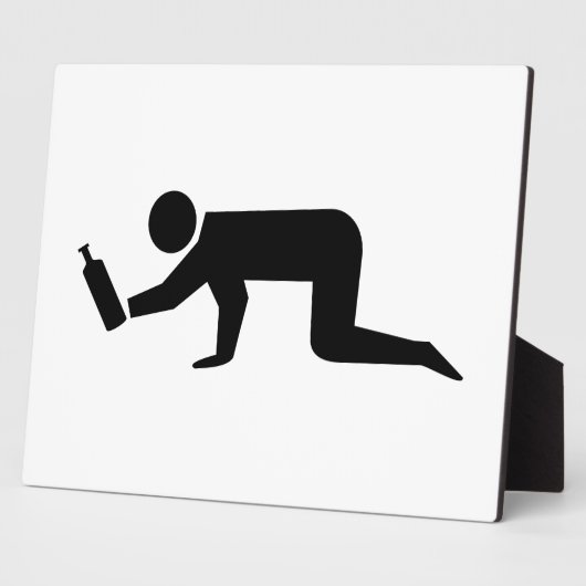 Plaque Photo Drunken People (Côté)