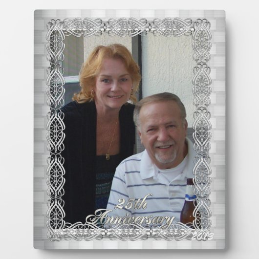 Plaque photo du 25e anniversaire (Devant)