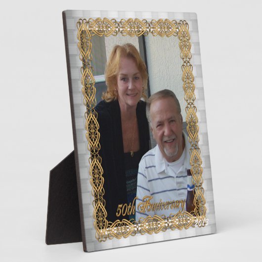 Plaque photo du 50e anniversaire (Côté)