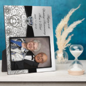 Plaque photo du 60e anniversaire du Mariage (Côté)