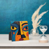 Plaque Photo Duality in Bloom: A Symphony of Sight and Symbol (Insitu)