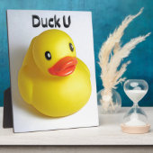 Plaque Photo Duck U (Côté)