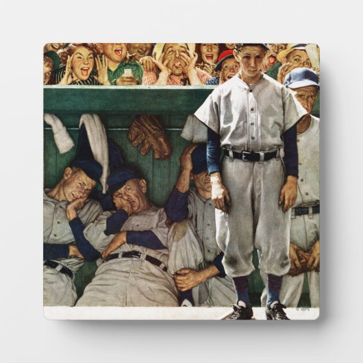 Plaque Photo Dugout (Devant)