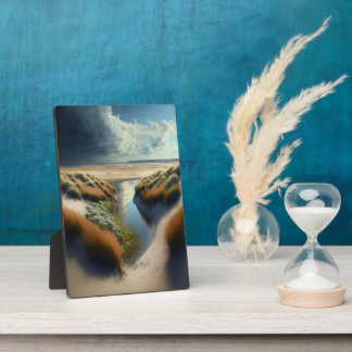 Plaque Photo Dutch Coastal Dunes