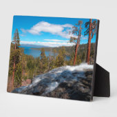 Plaque Photo Eagle Creek Falls, South Lake Tahoe (Côté)