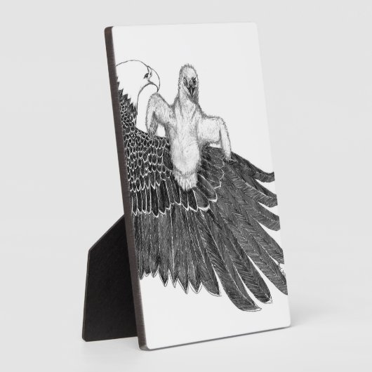 PLAQUE PHOTO EAGLES HARRIET M15 E14 + OZZIE LOVE LIVES ON (Côté)