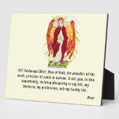Plaque Photo Easel Avec Toile : Archangel Uriel (Côté)