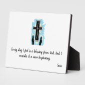 Plaque Photo Easel Avec Toile : Prière D'Amour (Côté)