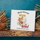 Plaque Photo Easel Avec Toile : Saint George (Côté)