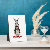 Plaque Photo Easter Zombie Rabbit Halloween Bunny (Côté)