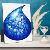 Plaque Photo Eau (Côté)