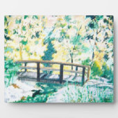 Plaque Photo Eau De Table Avec Toile : Dew Matin (Devant)