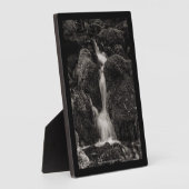 Plaque Photo Eau sur la mousse (Côté)