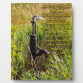 Plaque Photo Eau vive John 4 Inspiration (Devant)