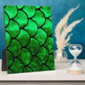 Plaque Photo écailles de poisson (Côté)