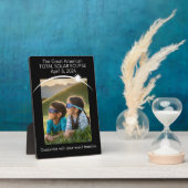 Plaque photo Eclipse personnalisable (Côté)