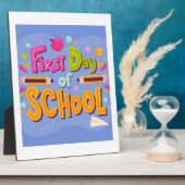 Plaque Photo école (Côté)