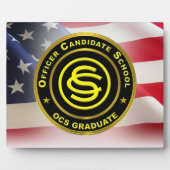 Plaque Photo École candidate d'officier "OCS" (Devant)