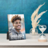 Plaque Photo Ecole de fin d'année ou nom de diplôme photo (Côté)