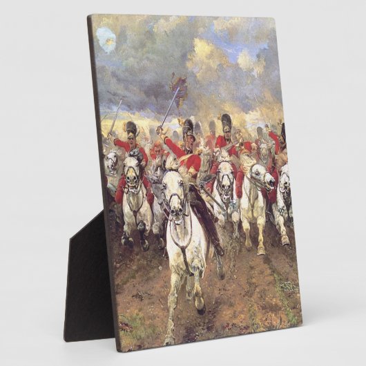 Plaque Photo Écosse à jamais (Côté)