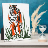 Plaque Photo Écran Silk Tiger (Côté)