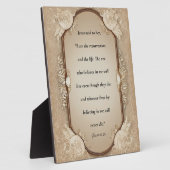 Plaque Photo Écriture de résurrection, Jean 11-25, 26 (Côté)