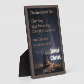 Plaque Photo Écriture inspirante (Côté)