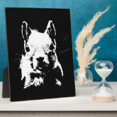 Plaque Photo Écureuil (Côté)