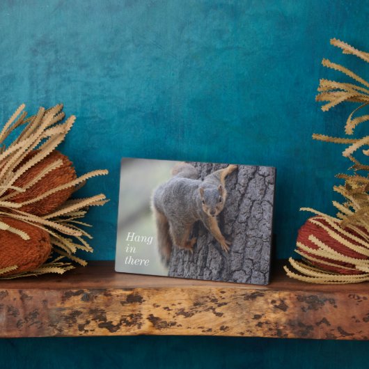 Plaque Photo Écureuil (Côté)