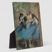 Plaque Photo Edgar Degas | Danseurs en bleu, 1890 (Côté)